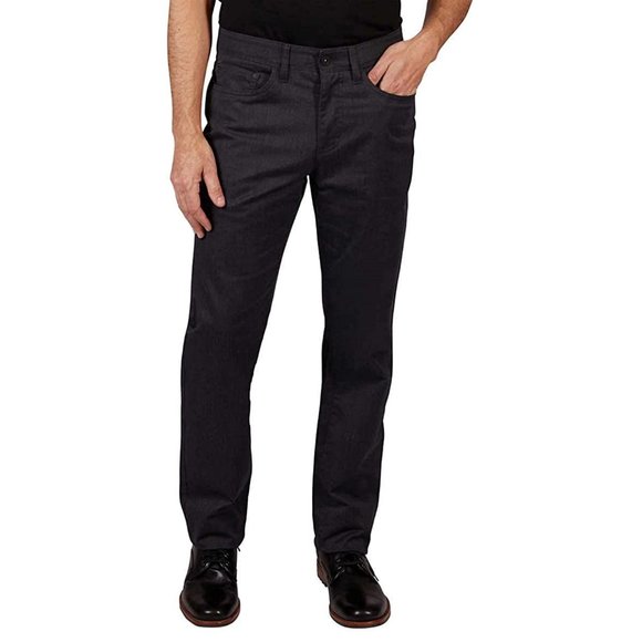 Weatherproof Vintage Men's 5 Pocket Twill Pant,Charcoal Heather,New With Tag - Picture 1 of 5